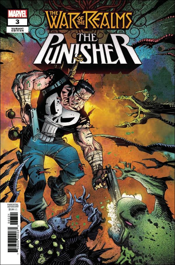War of the Realms: The Punisher issue 3-B John McCrea 1:25 Cover