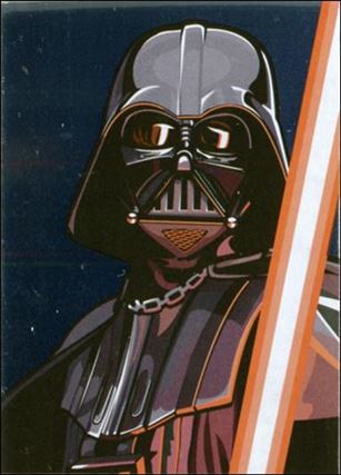 Star Wars Galaxy: Series 5 (Foil Subset) card 14 Darth Vader Silver Foil