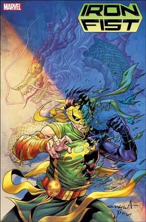 Iron Fist (2022) issue 4-C Sergio Davila Skrull Cover