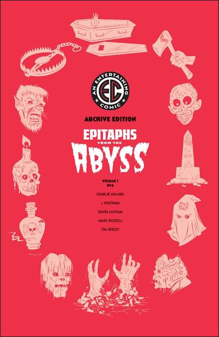 Epitaphs from the Abyss (2024) issue 6-E Rian Hughes Archive 1:50 Cover