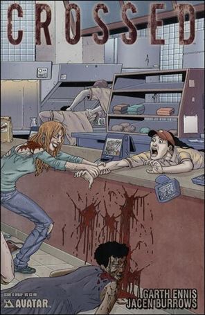 Crossed issue 6-B Wraparound Cover
