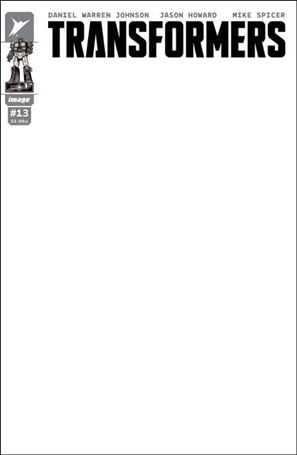 Transformers (2023) issue 13-G Blank/Sketch Cover
