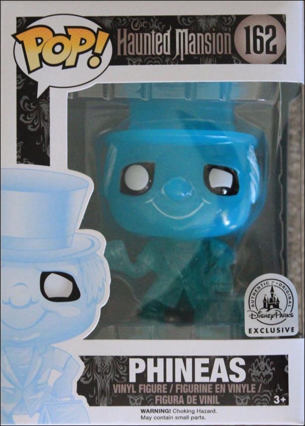 POP! Disney figure 162-B Phineas (Corrected Box) Disney Parks