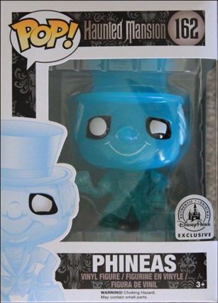 POP! Disney figure 162-B Phineas (Corrected Box) Disney Parks