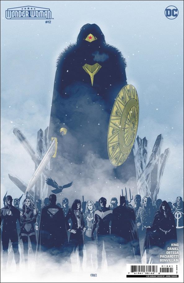 Wonder Woman (2023) issue 12-G Jorge Fornés 1:25 Cardstock Cover