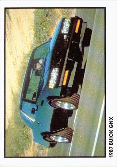 Muscle Cars (Base Set) card 30 1987 Buick GNX