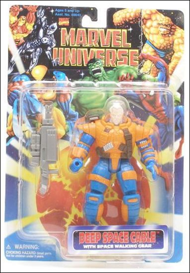 Marvel Universe (1996) figure 52 Deep Space Cable (with Space Walking Gear)