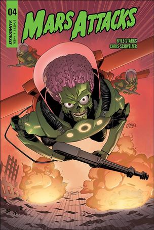 Mars Attacks (2018) issue 4-B Ruairi Coleman Cover