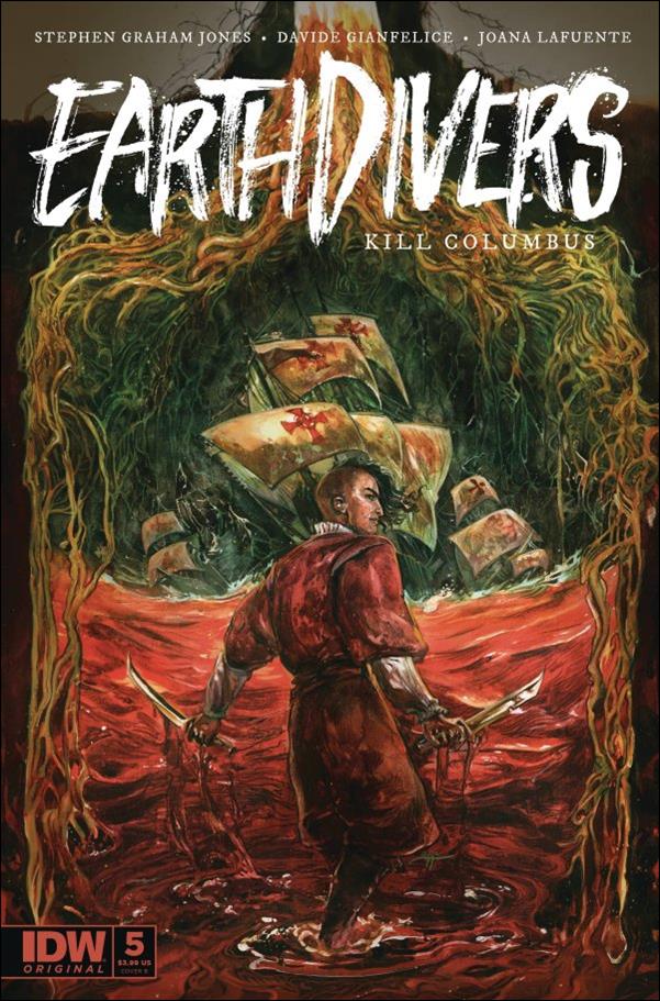 Earthdivers issue 5-B Tiffany Turrill Cover