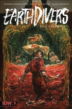 Earthdivers issue 5-B Tiffany Turrill Cover