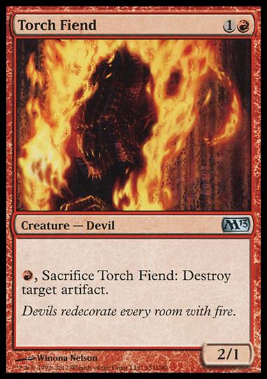 Magic the Gathering: 2013 Core Set (Base Set) card 151 Torch Fiend