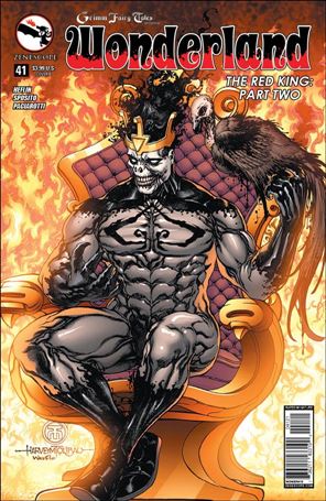 Grimm Fairy Tales Presents Wonderland issue 41-B Harvey Tolibao Cover