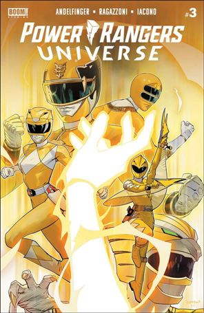 Power Rangers Universe issue 3 Dan Mora Cover
