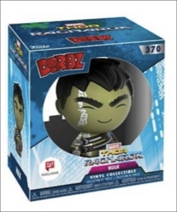 Dorbz figure 370 Hulk (Sakaaran Armor w/ax)