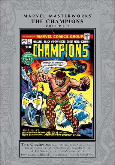Marvel Masterworks: Champions issue 1 Silver Dust Jacket