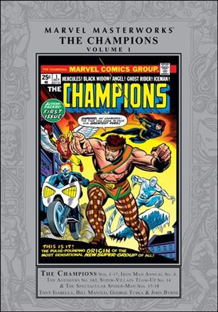 Marvel Masterworks: Champions issue 1 Silver Dust Jacket