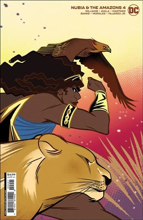 Nubia and the Amazons issue 4-B Brittney Williams Cardstock Cover