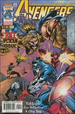 Avengers (1996)   issue 1-B Chap Yaep Cover