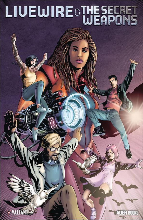 Livewire & The Secret Weapons issue 1-B Miguel Sepulveda Cover