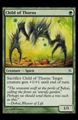 Magic the Gathering: Betrayers of Kamigawa (Base Set) card 123 Child of Thorns