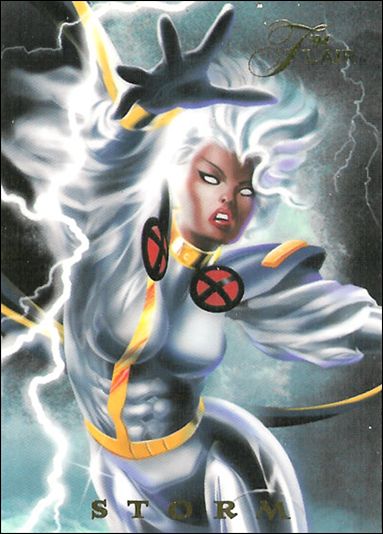 Marvel Annual Flair '94 (PowerBlast Subset) card 6 Storm