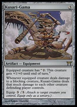 Magic the Gathering: Champions of Kamigawa (Base Set) card 260 Kusari-Gama