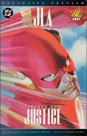 JLA: Liberty and Justice Preview Book issue 1-B Wizard World East Flash Cover