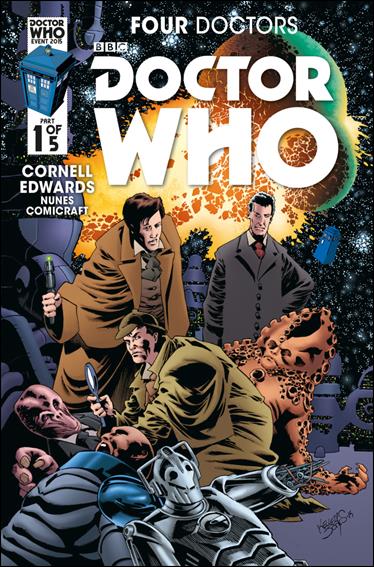 Doctor Who Event 2015: Four Doctors issue 1-K Geppi's Entertainment Museum Exclusive Cover