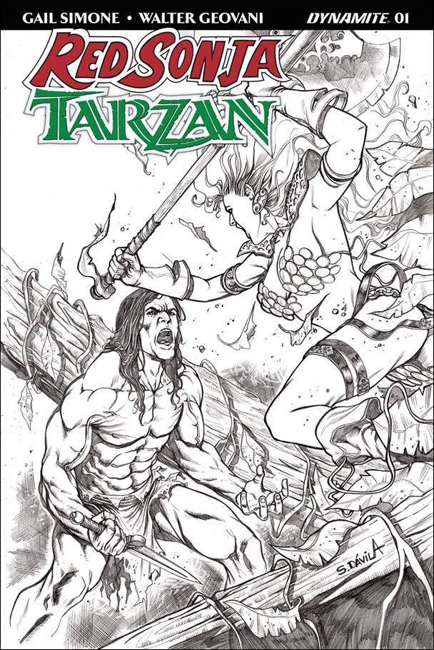 Red Sonja / Tarzan 1-G by Dynamite Entertainment
