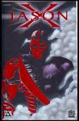 Jason X Special issue 1-L Blood Red Foil Cover 1/1100