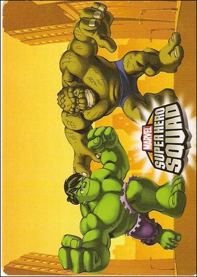 Marvel Super Hero Squad (Base Set) card 69 Hulk / Abomination