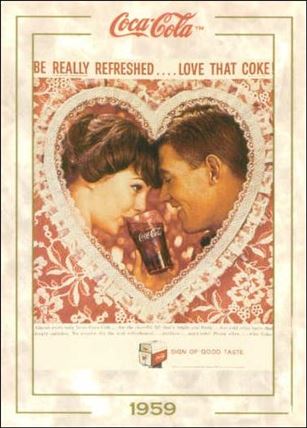 Coca-Cola Collection Series 1 (Base Set) card 68 Love That Coke