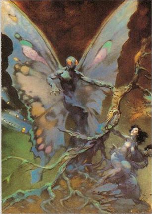 Frazetta (Base Set) card 82 Mothman