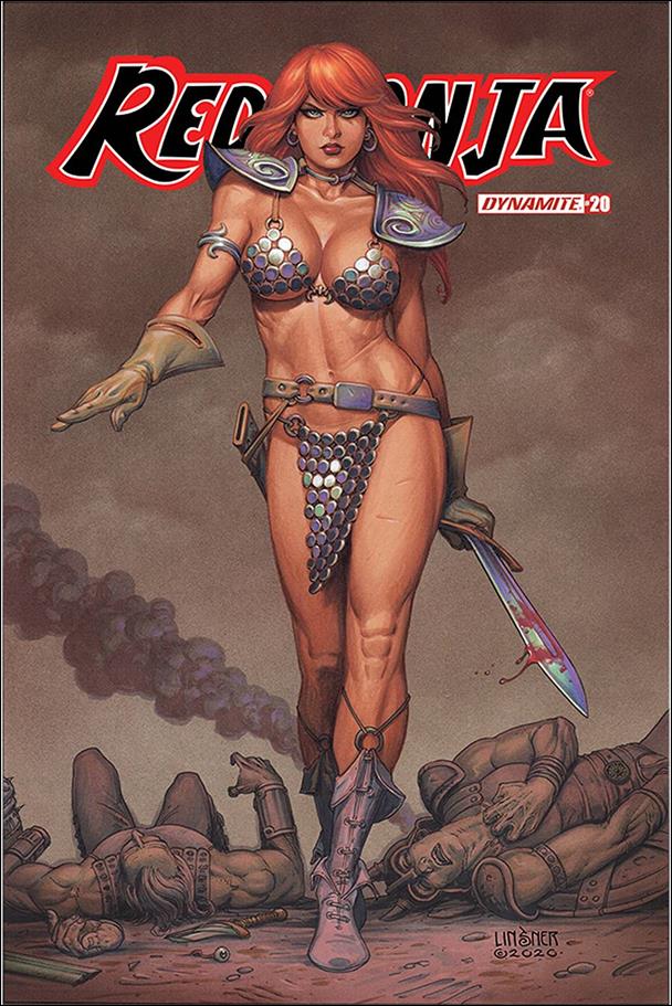Red Sonja (2019) issue 20-B Joseph Michael Linsner Cover