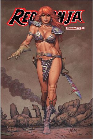 Red Sonja (2019) issue 20-B Joseph Michael Linsner Cover