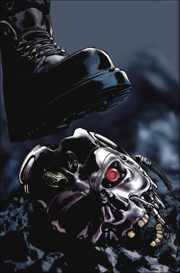 Terminator (2024) issue 7-G Cat Staggs Virgin 1:10 Cardstock Cover
