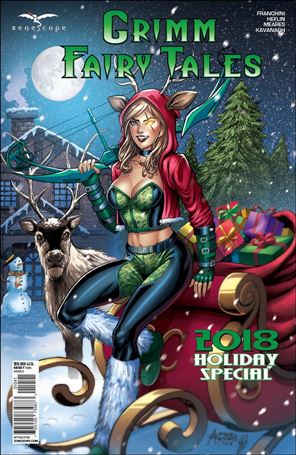 Grimm Fairy Tales Holiday Special issue 2018-D Alfredo Reyes Cover