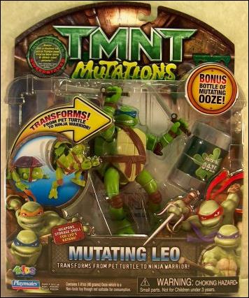 TMNT (Mutations) figure 2-B Leonardo with Ooze
