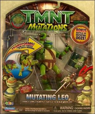 TMNT (Mutations) figure 2-B Leonardo with Ooze