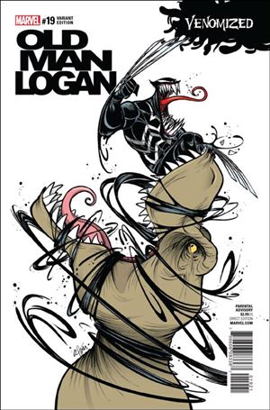 Old Man Logan (2016) issue 19-B Gustavo Duarte Venomized Cover