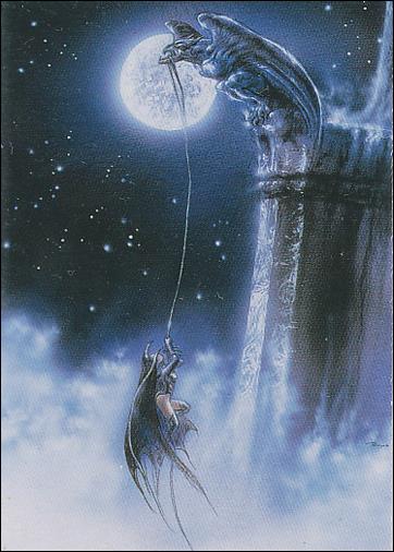 Royo: Secret Desires (Base Set) card 43 Study for Vuelos Negros