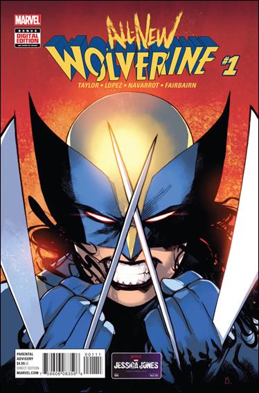 All-New Wolverine  issue 1 Bengal Cover