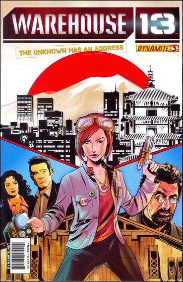 Warehouse 13 issue 3 Ben Morse Cover