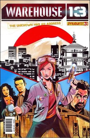 Warehouse 13 issue 3 Ben Morse Cover
