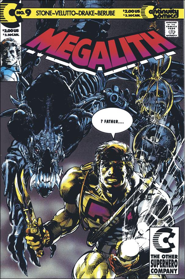 Megalith (1990) issue 9-B Direct Edition