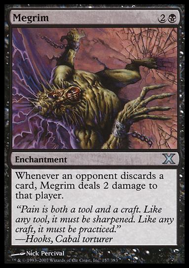 Magic the Gathering: 10th Edition (Base Set) card 157 Megrim
