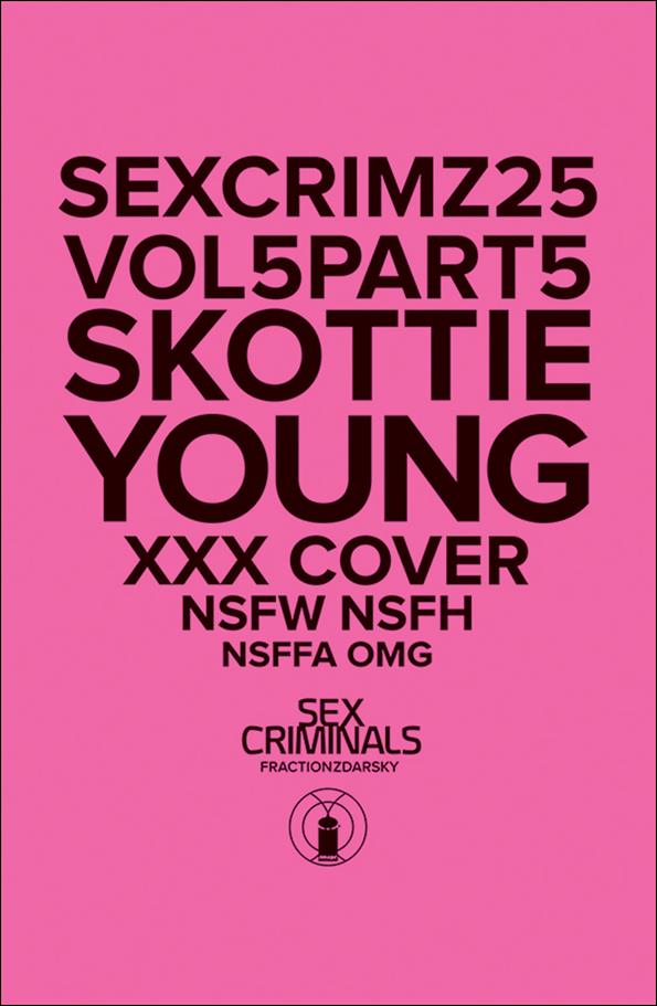 Sex Criminals issue 25-B Chip Zdarsky Cover
