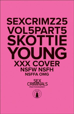Sex Criminals issue 25-B Chip Zdarsky Cover