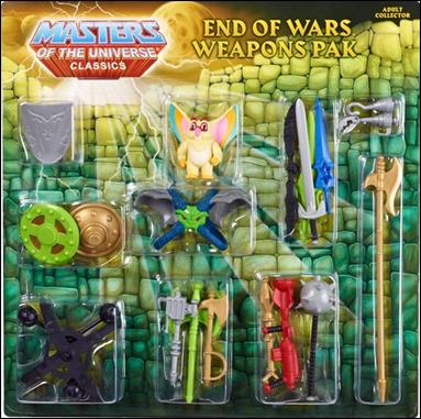 Masters of the Universe Classics (Vehicles and Accessories) figure 13 End of Wars Weapons Pak
