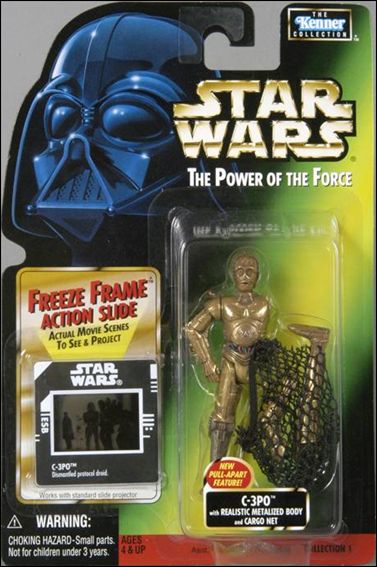 Star Wars: The Power of the Force 2 3 3/4" Basic Action Figures figure 66 C-3PO w/ Freeze Frame